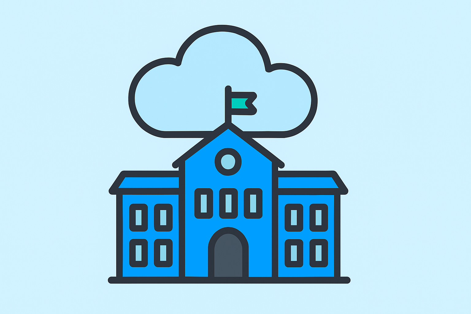 Veilige schoolcloud-oplossing voor onderwijs